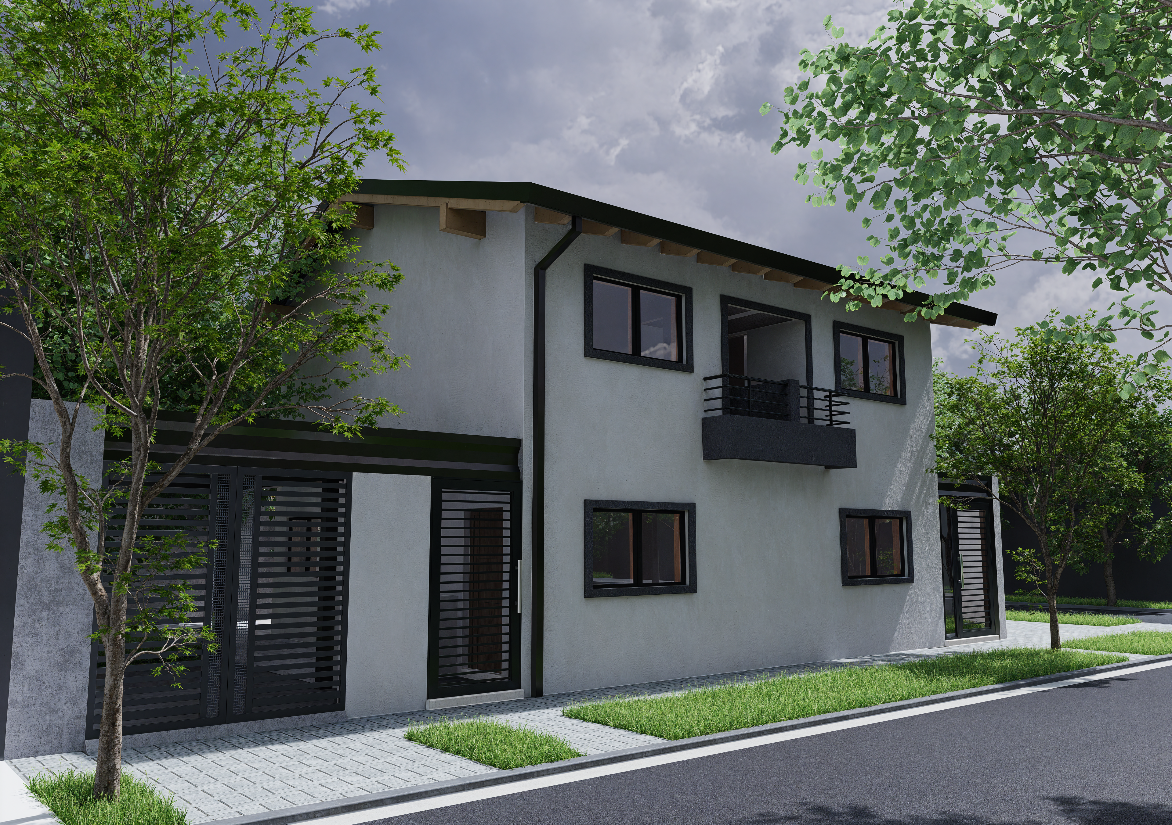 Proyecto G — exterior diurno