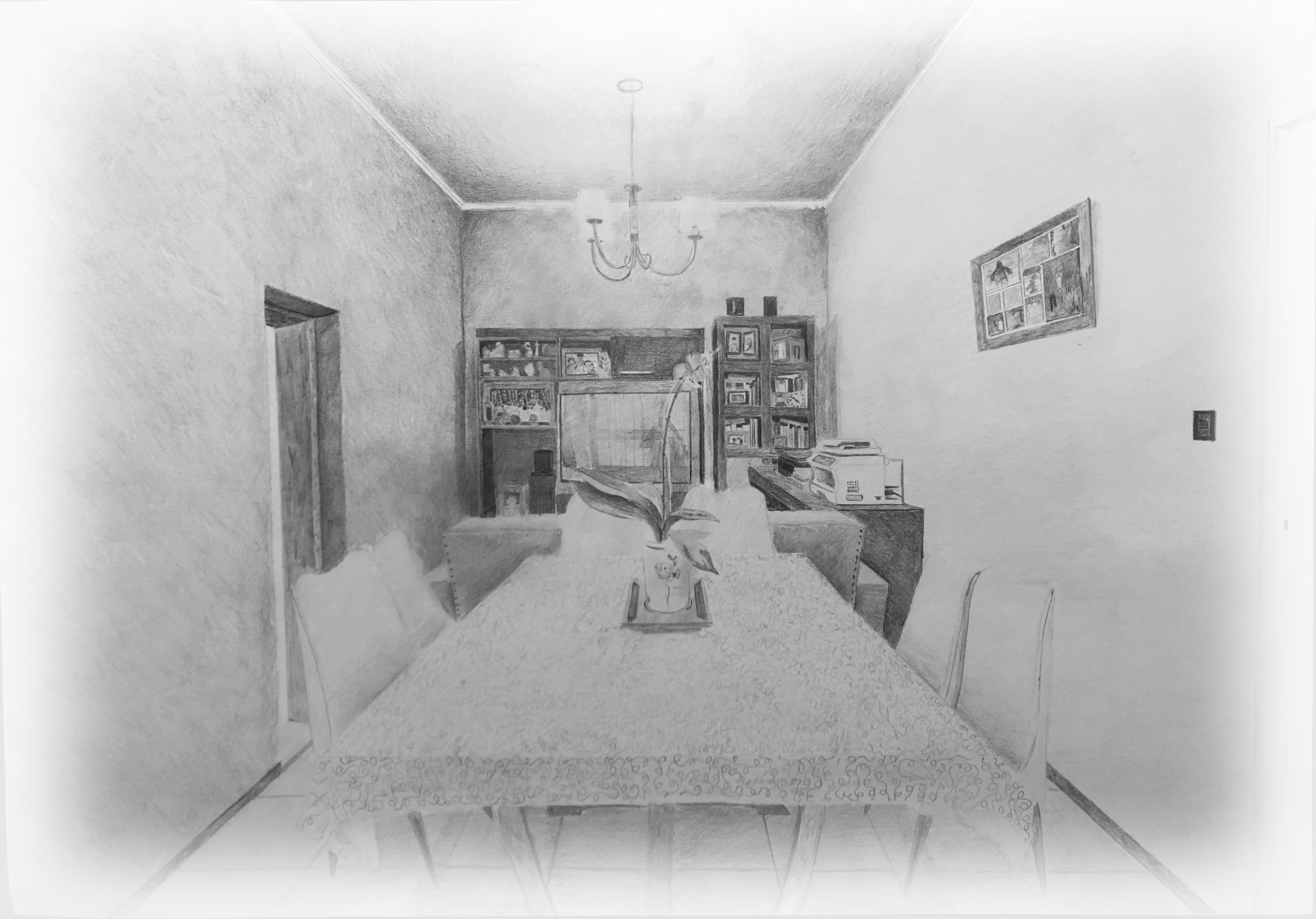 Pencil composition — advanced study