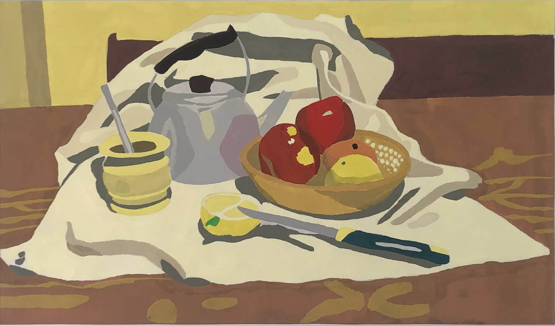 Plastic composition — watercolour
