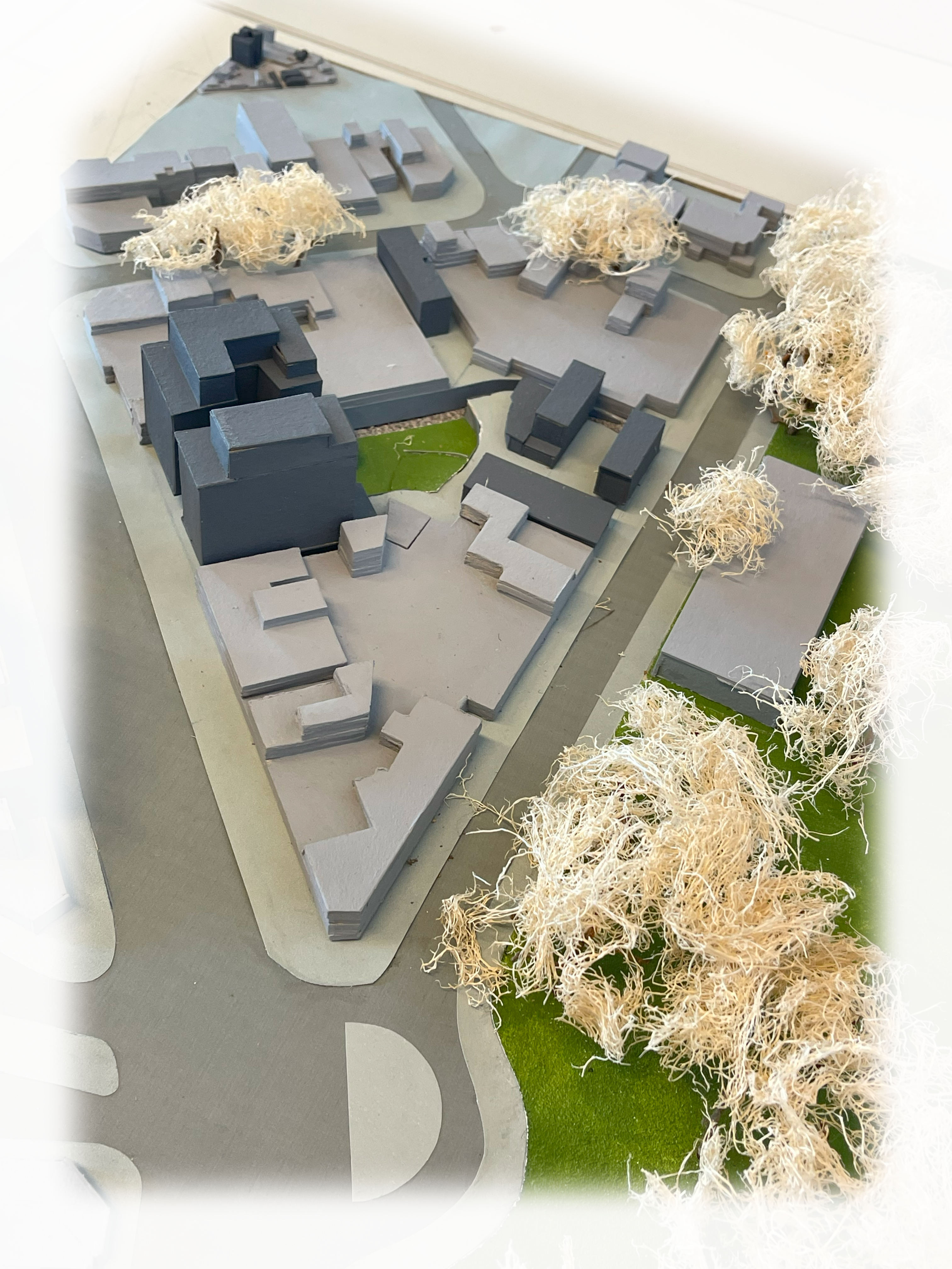Conjunto PH — maqueta volumétrica