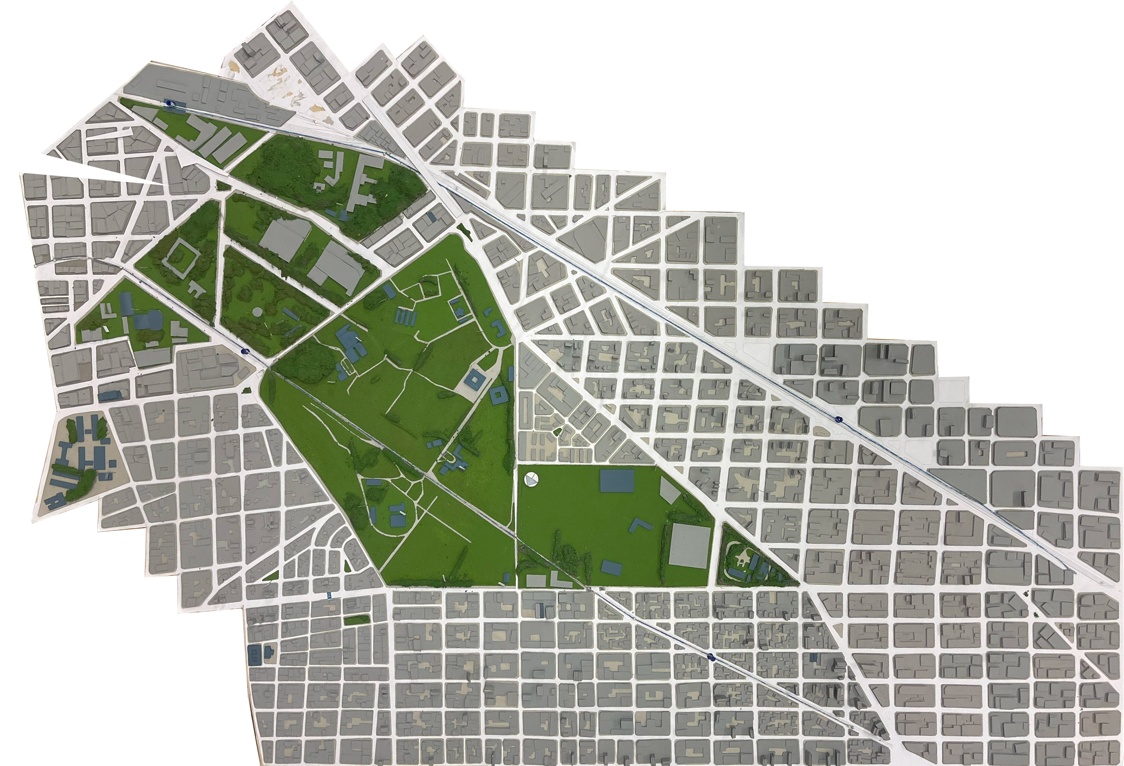 Plan urbano — manzana